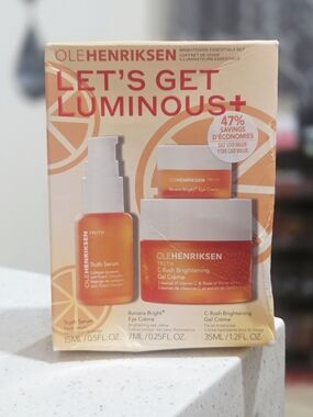 Ole Henriksen Let's Get Luminous+ Brightening Set - Truth Serum, Bright Creme